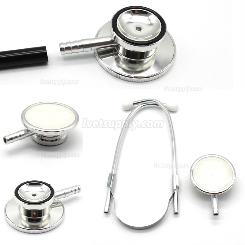 Veterinary Stethoscope Aid Dual Head EMT Stethoscope Portable Medical Auscultation Stethoscope